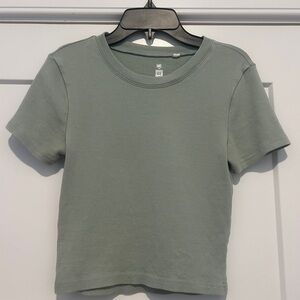 Me to We Light Green Short Sleeve Tee